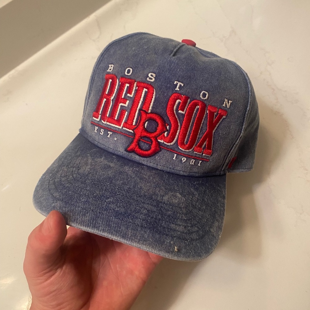 Red Sox 47 Brand Vintage Style SnapBack Hat